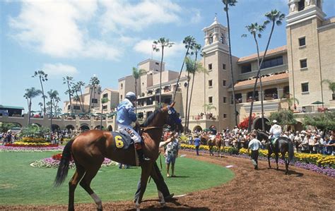 Del Mar Race Track .
